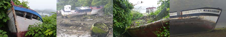 verrottende thunfischkutter