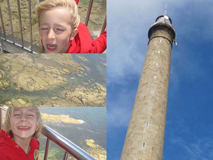 hoch hinaus auf den phare de gatteville