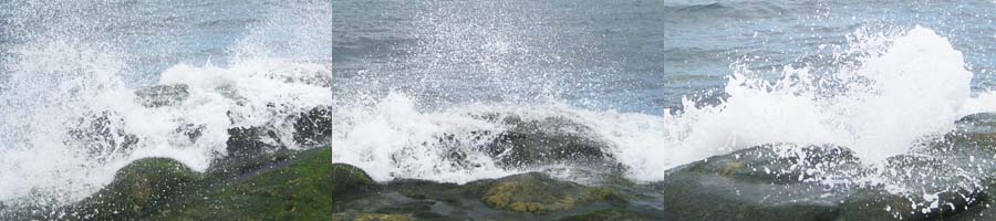 sch&auml;umendes meer am phare de gatteville