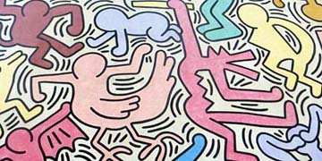 keith haring fassade