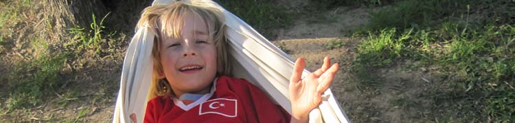 schaukeln in der h&auml;ngematte